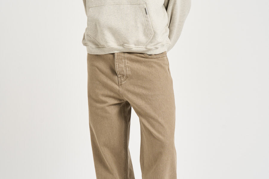 Felpa uomo con cappuccio grigio chiaro OCM100041 CRIMEARL REPRESENT 