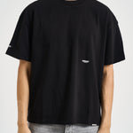 T-shirt uomo girocollo nera OCM100042 BLACK REPRESENT 