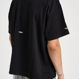 T-shirt uomo girocollo nera OCM100042 BLACK REPRESENT 