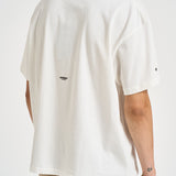 T-shirt uomo girocollo bianca OCM100042 FLATWHITE REPRESENT 