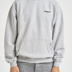 Felpa uomo con cappuccio Owner's Club grigio chiaro OCM41113 ASHGREY REPRESENT 