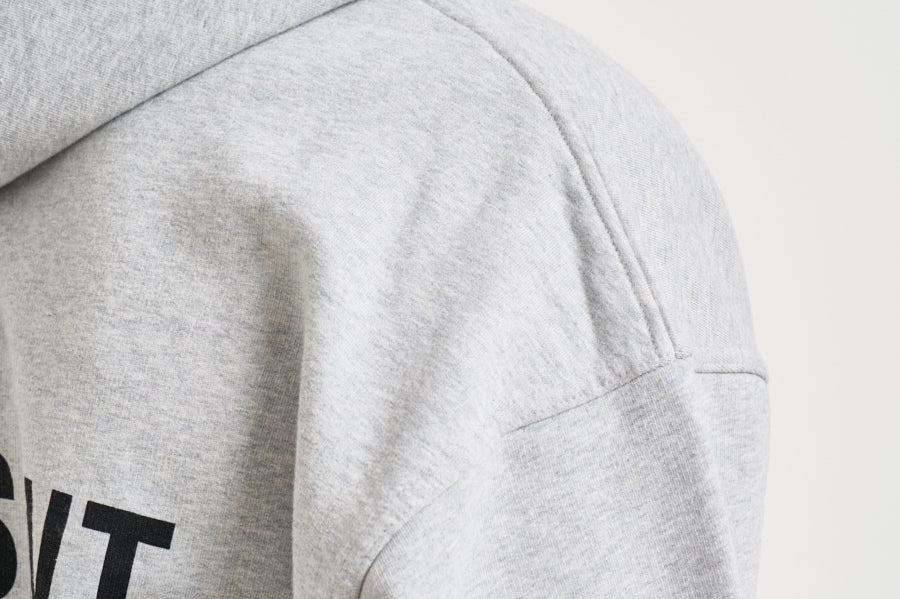 Felpa uomo con cappuccio Owner's Club grigio chiaro OCM41113 ASHGREY REPRESENT 