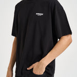 T-shirt uomo girocollo nera OCM41114 BLACK REPRESENT 