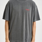 T-shirt uomo girocollo grigia OCM41114 WASHEDBLACK REPRESENT 