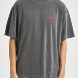T-shirt uomo girocollo grigia OCM41114 WASHEDBLACK REPRESENT 
