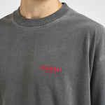 T-shirt uomo girocollo grigia OCM41114 WASHEDBLACK REPRESENT 