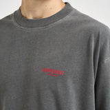 T-shirt uomo girocollo grigia OCM41114 WASHEDBLACK REPRESENT 