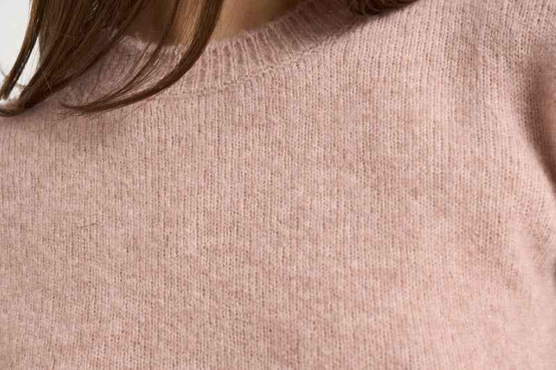 Maglia donna girocollo rosa 01021 ROSA30 ROBERTO COLLINA 