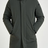 Parka uomo lungo verde militare 26002 20 RRD 