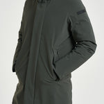Parka uomo lungo verde militare 26002 20 RRD 