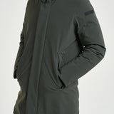 Parka uomo lungo verde militare 26002 20 RRD 