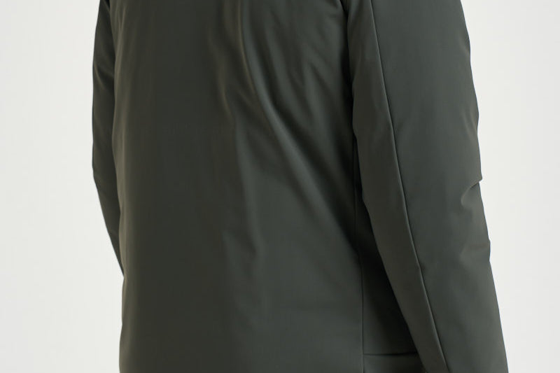 Parka uomo lungo verde militare 26002 20 RRD 