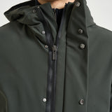 Parka uomo lungo verde militare 26002 20 RRD 