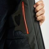 Parka uomo lungo verde militare 26002 20 RRD 