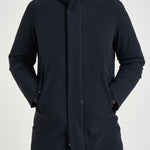 Parka uomo lungo blu notte 26002 60 RRD 
