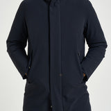 Parka uomo lungo blu notte 26002 60 RRD 