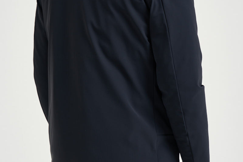 Parka uomo lungo blu notte 26002 60 RRD 