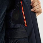 Parka uomo lungo blu notte 26002 60 RRD 