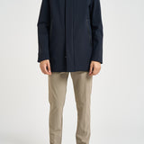 Giubbotto uomo con cappuccio blu notte 26045 60 RRD 