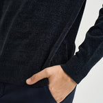 Maglia uomo girocollo blu notte 26132 60 RRD 