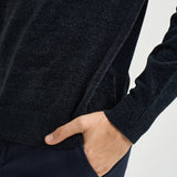 Maglia uomo girocollo blu notte 26132 60 RRD 