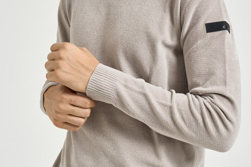 Maglia uomo girocollo beige 26132 85 RRD 