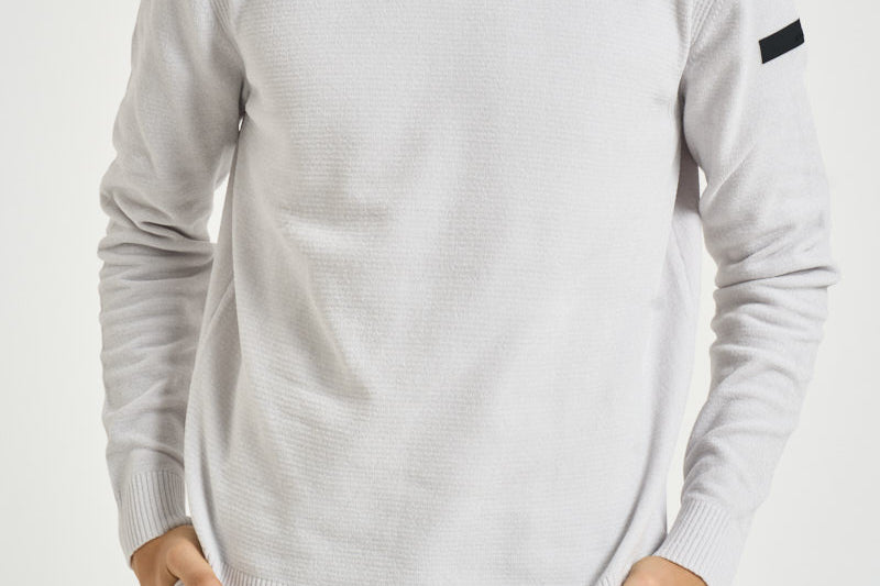 Maglia uomo dolcevita bianca 26133 08 RRD 