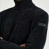 Maglia uomo dolcevita nera 26133 10 RRD 