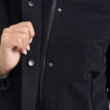 Parka donna lungo nero W26502F 10 RRD 