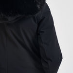 Parka donna lungo nero W26502F 10 RRD 