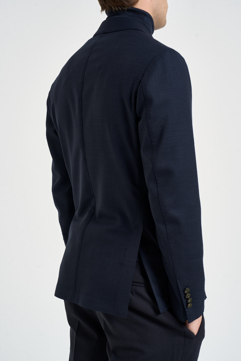 Blazer uomo doppiopetto blu navy E5185 G7551MF79B SANTANIELLO 