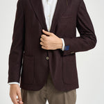 Giacca uomo monopetto vinaccia TL2938 GL7297MF49F SANTANIELLO 