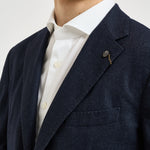 Giacca uomo monopetto blu navy TL2938 GL7297MF79B SANTANIELLO 
