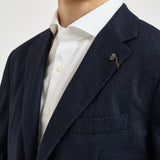Giacca uomo monopetto blu navy TL2938 GL7297MF79B SANTANIELLO 
