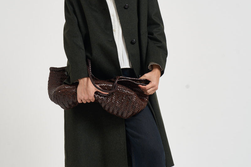Cappotto donna lungo in Loden verde ALESSIA SAG0631VERDONE SAULINA 