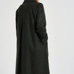 Cappotto donna lungo in Loden verde ALESSIA SAG0631VERDONE SAULINA 