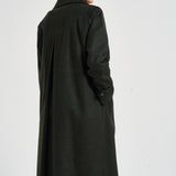 Cappotto donna lungo in Loden verde ALESSIA SAG0631VERDONE SAULINA 