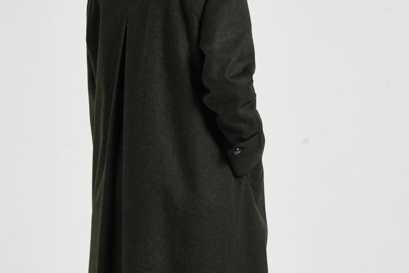 Cappotto donna lungo in Loden verde ALESSIA SAG0631VERDONE SAULINA 