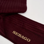 Calzini uomo a coste bordeaux 73128HW WP2 SEBAGO 