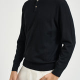 Maglia uomo girocollo in lana nera MI3510 NERO SEINSE 