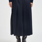 Gonna donna midi  blu navy S6WI20 N12 SEMICOUTURE 