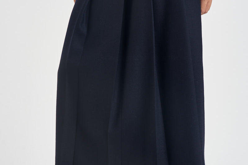 Gonna donna midi  blu navy S6WI20 N12 SEMICOUTURE 