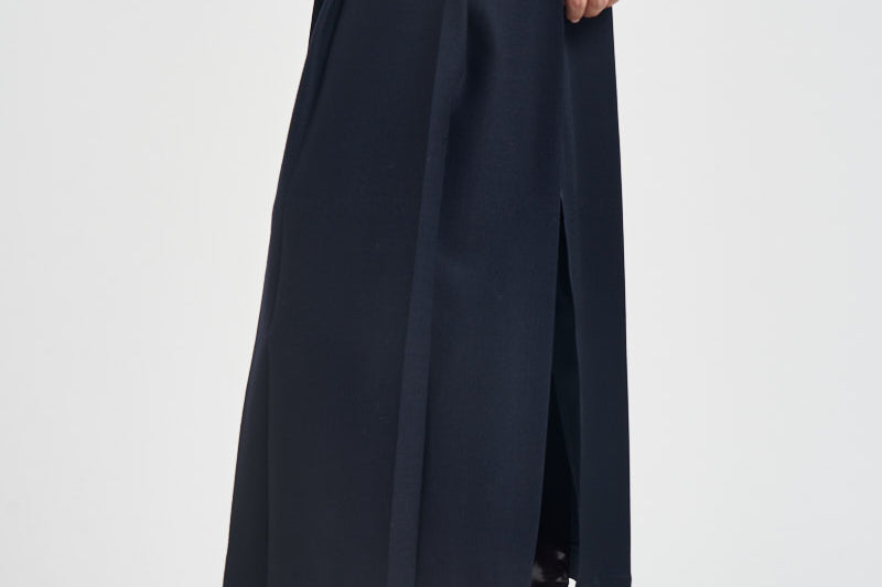 Gonna donna midi  blu navy S6WI20 N12 SEMICOUTURE 