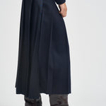 Gonna donna midi  blu navy S6WI20 N12 SEMICOUTURE 