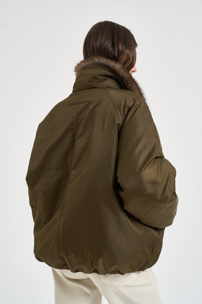 Giacca donna Thilda verde oliva 66758 8032ARMYGREEN STAND STUDIO 
