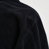 Camicia uomo in velluto a coste nera 1200016 S0212V0029 STONE ISLAND 