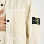 Camicia uomo in velluto a coste panna 1200016 S0212V0093 STONE ISLAND 