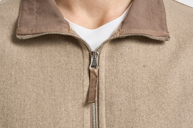 Giacca uomo con zip beige 1200033 S0451V0094 STONE ISLAND 