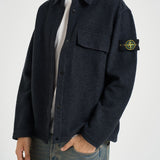 Giacca camicia uomo blu notte 1200034 S0461V0020 STONE ISLAND 