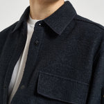 Giacca camicia uomo blu notte 1200034 S0461V0020 STONE ISLAND 